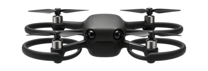 A smart drone toy for a garden, equipped with obstacle sensors for safe and fun flying.