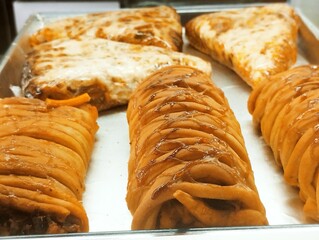 fresh baked croissants