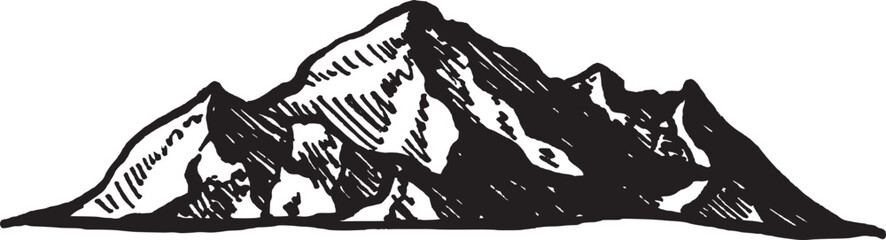 Mountain vector