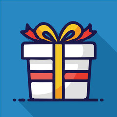 Gift vector design for motion graphics