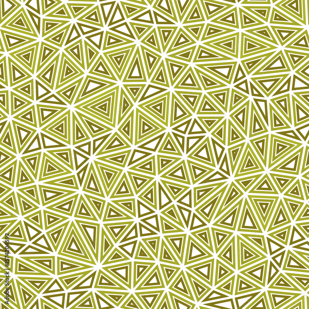 Poster geometric template background. multiple repeated inner triangles. compact triangles size. single col