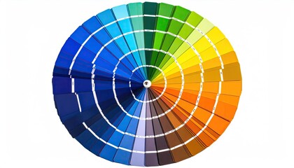 Obraz premium Circular color palette