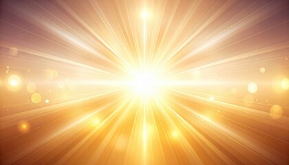 Obraz premium Radiant Burst Of Light And Warm Colors