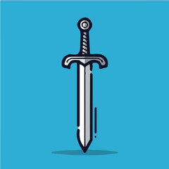 Sword vector design for games