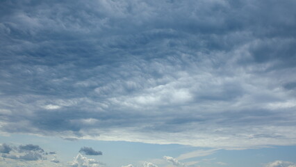 The Beautiful Dynamic Cloud Patterns Floating in a Bright Blue Sky Are Truly Amazing