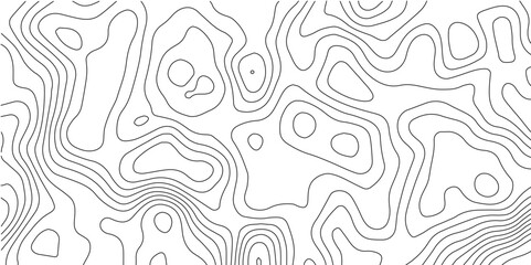 Abstract Artistic Topographic Contour Design