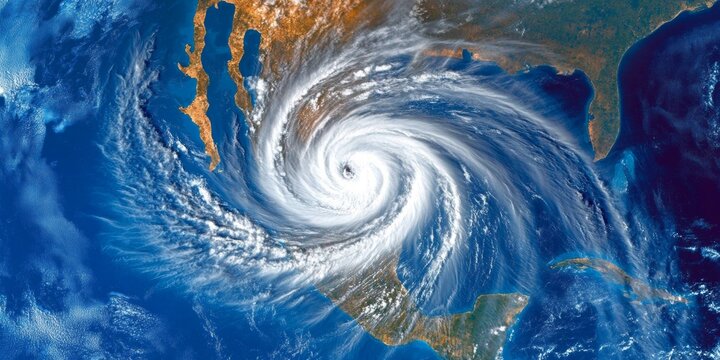A Breathtaking Satellite Image Capturing an Extremely Dangerous Hurricane Swirling Above Earth