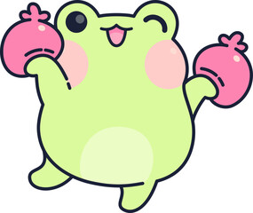 Cute Frog Dancing