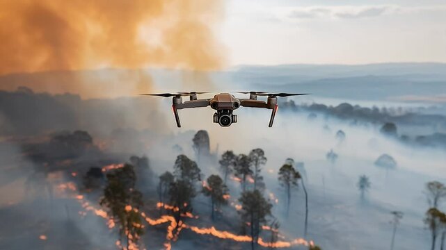 Drone technology helps wildfire prevention efforts