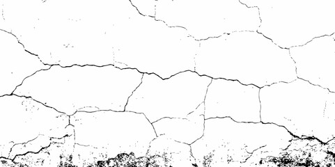 white textured wall with cracks and brick foundation, creating a distressed and some dark spots, textured appearance. it looks aged