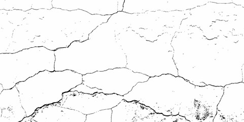 white textured wall with cracks and brick foundation, creating a distressed and some dark spots, textured appearance. it looks aged