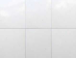 Elegant White Concrete Panel Texture: Seamless Architectural Background