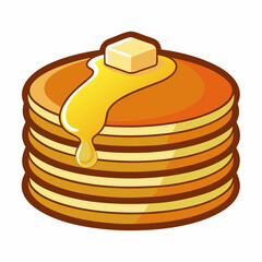 stack of pancakes