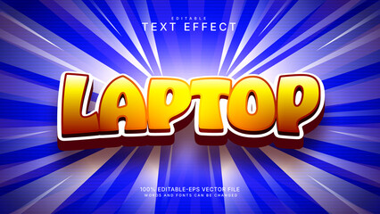 editable text effect design