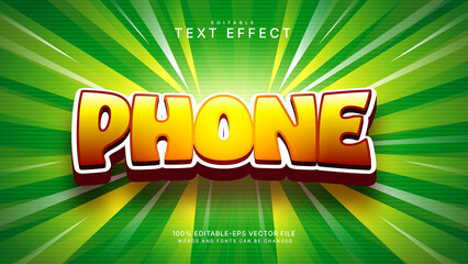 editable text effect design