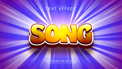 editable text effect design