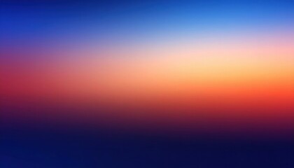 Obraz premium Colorful Sunset Gradient Background