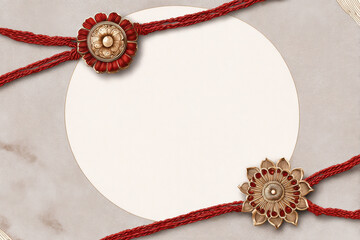 colorful wristband on rakhi festival
