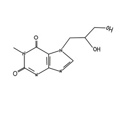 Caffeine molecule, chemical compound, polarity, science, angle, white