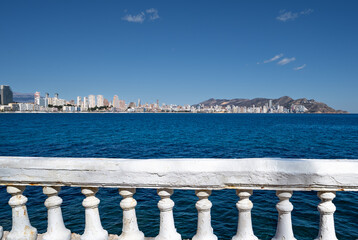Spain - Benidorm Seafront View