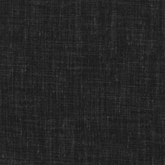 Charcoal black linen texture with soft woven threads and natural look