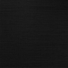 Black technical mesh fabric with uniform grid texture and modern weave.