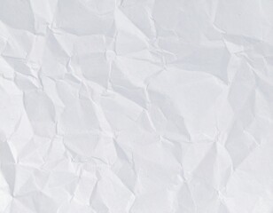 Obraz premium Crumpled white paper texture (2)