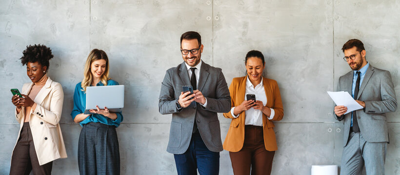 Business project team working together at meeting room at office