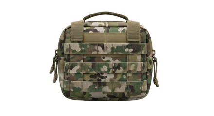 Camouflage military bag, perfect for outdoor adventures and tactical gear storage