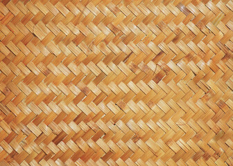 texture of a bamboo weave