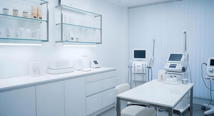Beauty Clinic Clean Modern Background