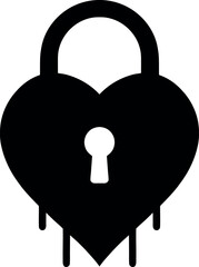 heart shaped lock
