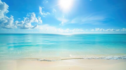 Fototapeta premium Seaside background images are a gateway to coastal tranquility, blending rolling waves, warm sands, and endless skies. They capture sunrise glows, sunset hues, and moonlit shores, merging nature’s ele