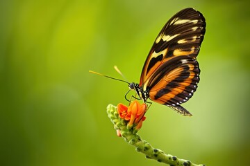 Vibrant Butterfly on Nature Background  Macro Photography, butterfly