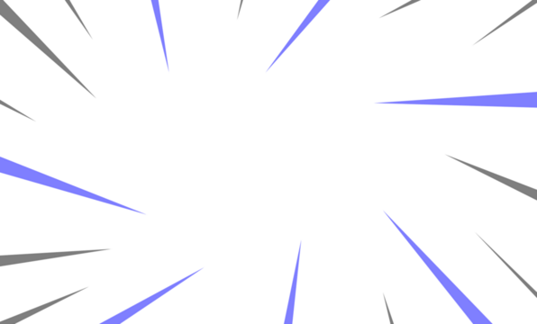 Abstract Radiating Blue and Black Lines Background