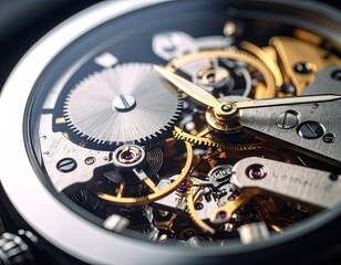 Close-up watch mechanism