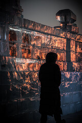 fire in the wall