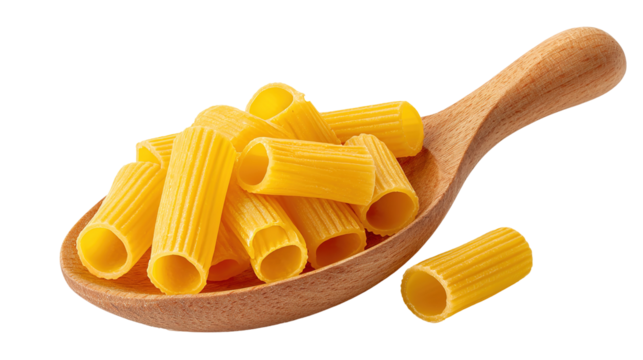 Variety of types and shapes of Italian pasta