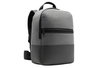 Stylish Gray Backpack for Everyday Carry Minimalist Design Modern Travel Bag Urban Commute