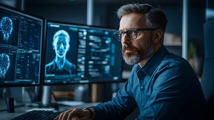 Advanced forensic technology utilizes intelligence to analyze and match DNA evidence from a crime scene with a suspect s genetic profile aiding law enforcement investigations
