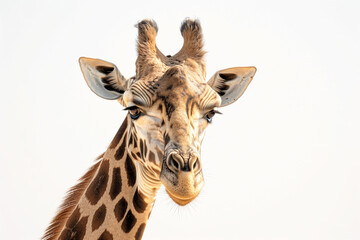 Fototapeta premium Close-Up of Giraffe's Face