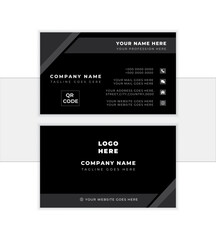  modern & creative Business card design template. Clean professional business card template. professional name card template. visiting card. Luxury background. Vector illustration print template. 
   