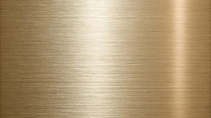Brushed gold metal surface with horizontal lines and a bright highlight