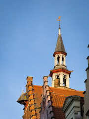 Tower building in Brugge