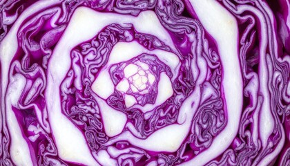 red cabbage background