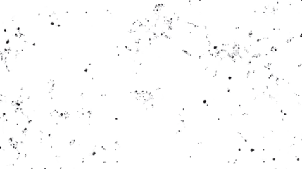 White and black grainy texture with dust effect isolated on white background

