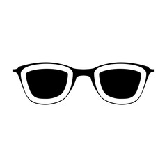 Fototapeta premium Eye Glasses Vector Filled Icon Design