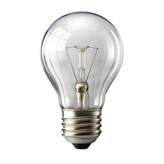 light bulb isolated on white