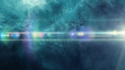 Abstract ocean surface with light effects, creating a mesmerizing visual experience