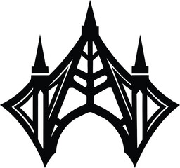 Fantasy Cathedral Tribal Shape

